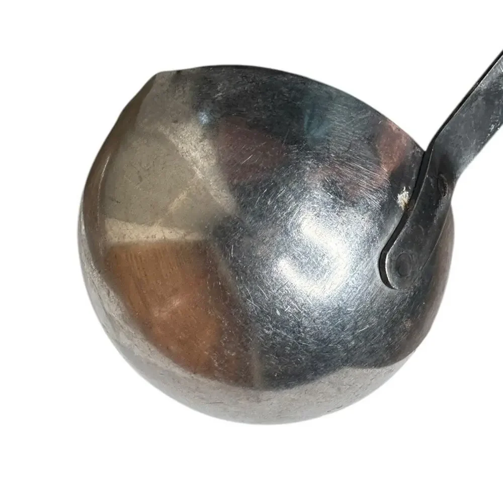 Vintage Betsy Ross Stainless Steel Ladle Wood Handle Made In USA